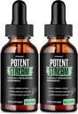 Potent Stream Tropfen Prostata Ergänzungen für Männer PotentStream Prostata Gesundheit Ergänzungen für Männer Potent Stream Tropfen - Maximale Stärke mit Shilajit und MCT Öl, PotentStream Drops Bewertungen (2 Pack)
