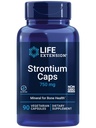Life Extension Strontium Caps, Trace Mineral for Advanced Bone Health Support, Glutenfrei, Non-GMO, Vegetarisch, 90 Kapseln