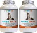 Katze UTI Ergänzung - CAT Urinary Health Formula - Unterstützung Blasengesundheit - Natürlicher Komplex - Cranberry Extrakt für Katzen - 2 Flasche (180 Bäume)