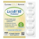 LactoBif Probiotics, 65 Bllion CFU, 20 Active & Clinical Researched Probiotic Strains, Soy-Free, Sugar-Free, Vegetarisch, Individuell Double-Foil Blister Sealed, 30 Veggie Capsules
