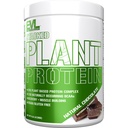 Evlution Nutrition Stacked Plant Protein Powder, Vegan, Non-GMO, Glutenfrei, Probiotics, BCAAs, Fiber, Plant-Based Protein Complex, 300G (Natural Chocolate)