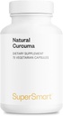 Supersmart - Natürliche Curcuma 2500mg pro Tag (hohe Potenz) - Curcuma Longa Extract Supplement - Tumeric Curcumin 95% Curcuminoids | Non-GMO & Gluten Free - 75 Vegetarische Kapseln