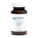 Metabolic Maintenance CoQ10 Kapseln - 100mg CoenzymeQ10 mit Vitamin C - Antioxidans, Immune, Energie + Herz-Kreislauf-Unterstützung (60 Kapseln)