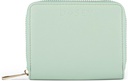 Dosey Wellness Wallet Travel Pill Organizer & Easy-Slide Pouches - Smooth Vegan Leather con 4 tasche a vista per Med Storage & Protection - Elegante organizzatore Med (SAGE), versione aggiornata