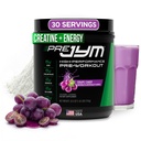 JYM Supplement Science Pre JYM Candy Pre polvere di allenamento per gli uomini e le donne, BCAA, Nootropics, Creatina HCI, Citrulline, Beta-Alanine, Betaine, Taurina, Huperzine, 30 Servings