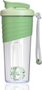 Shaker Bottle for Protein Mixes,24 oz,Protein Shaker Bottles mit Whisk Ball, Mixer Bottle, Protein Bottle,Portable Pre Workout Whey Protein Drink Shaker Cup,Forest Green
