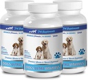 Dog Brain Supplement - Ultra Vitamine für Hunde - Chews - Leistungsstarke Formel - Mineral Complex - Hund Kalzium Knochen - 270 Bäume (3 Flaschen)