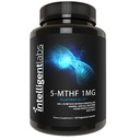 Intelligent Labs 1MG 5-MTHF Methylfolat, 120 Kapseln, 120 Tage Versorgung, beste Wert Folic Acid Supplement als Quatrefolic, aktiviert Folate, 1MG = 1000mcg, 5 Methyltetrahydrofolat