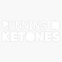 Magnet Laufen auf Ketone Keto Diät Gym Training Magnet Vinyl Magnet Magnet Aufkleber Größe 5"
