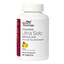 Bariatric Advantage - Kaubare Ultra Solo ohne Eisen - Citrus - 90 Tabletten - (Pack von 1)
