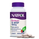 Natrol 5-HTP 100 mg, Fast Dissolve Supplement, unterstützt eine Balanced Mood, Serotonin Produktion und General Well-Being, 30 Mixed Berry Tabletten, Bis zu einem 30-Tage-Versorgung