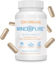 Fokus-Ergänzung für psychische Wellness, Gehirn-Ergänzungen für Gedächtnis und Fokus, Schlaf-Ergänzung für Männer und Frauen, angereichert mit ETAS, Thiamine, B12 & Mehr, 30 Kapseln/30-Tage-Versorgung...