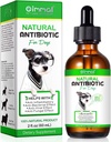 Natürliche Hunde-Antibiotika-Ergänzung – Kräuter-Antibiotika Tropfen für Immun-, Allergie- und Hautunterstützung – juckende Haut, Ear & Hot Spot Relief – für alle Rassen