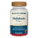 Nature's Wonder Drug-Free Melatonin 10 mg Gummis für die Gesundheit des Erwachsenenschlafs, 100% Drug Free Sleep Aid, Förderung von gesundem Schlaf und Wachrhythmus und Mustern, 45-Tage-Versorgung, 90 Count