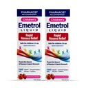 Emetrol Kinder non-Drowsy Liquid Nausea Relief - Upset Stomach Medicine - Nausea Relief für Kinder - Mixed Berry Flavor - 4fl oz, 2 Pack