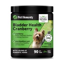 Cranberry Bladder Health for Dogs – Enthält Wirkstoffe - Cranberry & D-Mannose zur Unterstützung von Hund Urinary Tract Gesundheit, Hundeblase Unterstützung, & Nieren Unterstützung für Hunde (Bacon)