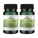 Swanson Full Spectrum Saffron (Whole Ground Stigmas)-Herbal Supplement Förderung der natürlichen Stimmung Unterstützung Stress &amp; Management - Organic Spanish Saffron Supplement-(60 Veggie Capsules, 15mg Jeder) 2 Pack
