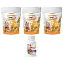 BariatricPal 90-Day Bariatric Vitamin Bundle (Multivitamin ONE 1 pro Tag! Kapsel mit 45mg Eisen und Kalzium Citrat Weichkäse 500mg mit Probiotika - Orange Creamsicle)