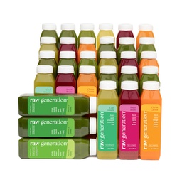 Raw Generation Skinny Cleanse – 5-Day Juice Cleanse für Weight Loss, Detox, Reduzierte Bloating & Erhöhte Energie – 30 kalt-gepresste Säfte zu Crush Cravings & Reset Your Diet