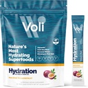 Voli Elektrolyte Pulver-Packets | Kein hinzugefügt Zucker Elektrolyt-Getränk-Mix für Hydration | Keto & Fasting Friendly, Natürliche Superfoods & Minerals | Passionfruit, 15-Count