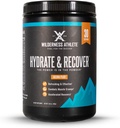 Wilderness Athlete - Hydrate & Recover | Flüssige Hydration Pulver Elektrolyt trinken Mix - Recover Faster mit Bcaas - Hydrate Pulver mit 1000mg Vitamin C - 30 Servierwanne (Arizona Peach)