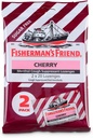 Hustentropfen von Fisherman's Friend, Cough Suppressant und Sore Throat Lozenges, Cherry Sugar Free Menthol Flavor, 40 Count