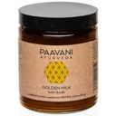 PAAVANI Ayurveda Golden Milk - Made in USA - Ayurveda Turmeric & Ashwagandha Blend - Pulverisierte Ergänzung - Haldi Doodh - 100% Organisch - 38 Portionen