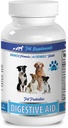 Hund schlecht atmen kauen - DOG DIGESTIVE AID PROBIOTICS - NATURAL APPROACH - LÖSUNG ZU BAD BREATH UND GAS - COUNTER DIARRHEA - Hundeprobiotika extra Stärke - 1 Flasche (60 Bäume)
