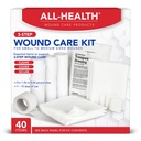 Alle Health Wound Care Kit & First Aid Supplies, 40 Stück | für kleine bis mittelgroße Schwebstoffe, professionelle Verwendung für Auto, Home, Camping, Wandern und mehr
