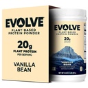 Evolve Protein Powder, Ideal Vanille, 20g Protein, 1 Pfund (Pack von 2)