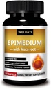 Epimedium kann männliche sexuelle Funktion verbessern - Super Epimedium, mit 500 Milligramm pro Servieren, kombiniert mit Extrakten aus Dongge Ali, Saw Palm, Ginseng und Black Maca Root,...