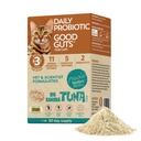 Meowbiotics Gut Gut Gut für Katzen Probiotisches Pulver, 11 Probiotische Strains, 2 Präbiotika, 5 Verdauungsenzyme für Verdauungsunterstützung, Tuna Flavor, Probiotika für Katzen, Indoor & Outdoor (30 Tage)