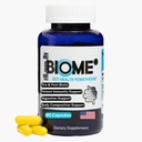 Iron Biome+ Gut Health & Metabolic Support - TriButyrin, Shilajit, Prebiotics, & Nährstoffe für Verdauungs-Wellness, Immunfunktion & Sleep - 90 Kapseln - Made in USA