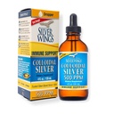 Natural Path Silver Wings - Kolloidal Silber 500 ppm - Reine Mineralergänzung - Immununterstützung für Ihre Familie - Leistungsstarkes Heilen ohne Bad Geschmack (4fl oz/120ml)