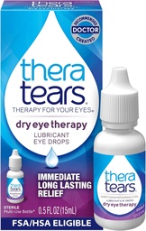 TheraTears Dry Eye Therapy Augentropfen für trockene Augen, 0.5 Fl Oz