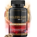 Cholesterin-Ergänzung - Triglyceride Support Capsules w. Organic, Odorless Garlic, Cayenne Pepper, Plant Sterols zur Unterstützung normaler HDL und LDL Cholesterol Levels w. Antioxidant Niacin (Vitamin B3)