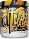 ANS Performance Ritual Pre Workout (30 Servings, 12.7 oz) - Komplette Preworkout-Formel - Energie, Fokus, & Stärke - Steigerung der Leistung & Workout Volumen - Endurance & Stamina (Peach Mango)