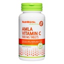 NutriBiotic Amla Vitamin C, 30 Tabs | Reiche Quelle von Non-GMO, natürliches Vitamin C für Antioxidant & Collagen Unterstützung | 100% von indische Goseberry | Vegan & Gluten kostenlos