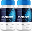 (2 Pack) Pro Nerve 6 Kapseln Advanced Nerve Health Support, Pro Nerve 6 Nahrungsergänzung Kapseln ProNerve Advanced Formula Nerve Support Supplement Männer Frauen Optimale Gesundheitsunterstützung (120 Kapseln)