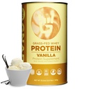 Gnarly Nutrition Vanilla Protein Powder – NSF Sport Certified – 25g Protein, Muskelreparatur – Gras Fed Whey Powder, Glatte Geschmack – Vanille, 32 Unzen