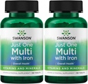 Swanson Century Formula Multivitamine avec 130 onglets de fer ((2 pack)