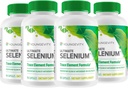 (INTERNATIONAL SHIPPING) Youngevity Ultimate Selenium 100 mcg 4 Flaschen 90 Kapseln