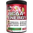 EVL BCAAs Aminosäuren Pulver - BCAA Energy Pre Workout Pulver für Muskel-Recovery Lean Wachstum und Endurance - Rehydrating Post Workout Recovery Drink mit natürlichem Koffein - Cherry Limeade