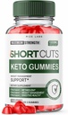 rize labs Shortcuts Keto Gummies für fortgeschrittene Gewichtsverlust, Ergänzung für Energie und Stoffwechsel (60 Gummi)