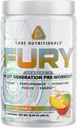 Core Nutritionals Fury V2: Pre-Workout-Pulver zur Maximierung der Leistung im Fitnessstudio W/Zum-XR® Koffein, L-CItruline und Alpha GPC (40 Scoops) (Tropic Thunder)