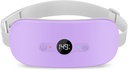 NOWWISH Heizkissen für Period Cramps Schmerzlinderung, Tragbare elektrische Akku Menstruations Heizkissen wiederaufladbar mit 6 Wärmestufen und 6 Massagemodi, Weihnachtsgeschenke für Frauen Teen Girls, Lila
