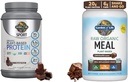 Garten des Lebens Bio Vegan Sport Protein Pulver, Schokolade - Probiotics & Raw Organic Meal Ersatz Shakes