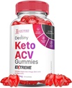 Justified Laboratories Destiny Keto ACV Gummies Extreme 2000MG Destiny Keto Gummies Advanced Formula Apple Cider Essig mit Granatapfelsaft Pulver B12 Vegan Non GMO 60 Gummys