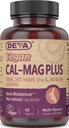 DVA Vegan Calcio Magnesio Supplemento, Plus Zinco, Vitamine C, D & K, Boron, 90 compresse