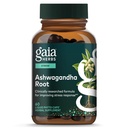 Gaia Herbs Ashwagandha Root - Stress Relief & Sleep Support Supplement - Unterstützt Balanced Energy Levels & Positive Outlook* - 60 Vegan Liquid Phyto Capsules (30-Day Supply)